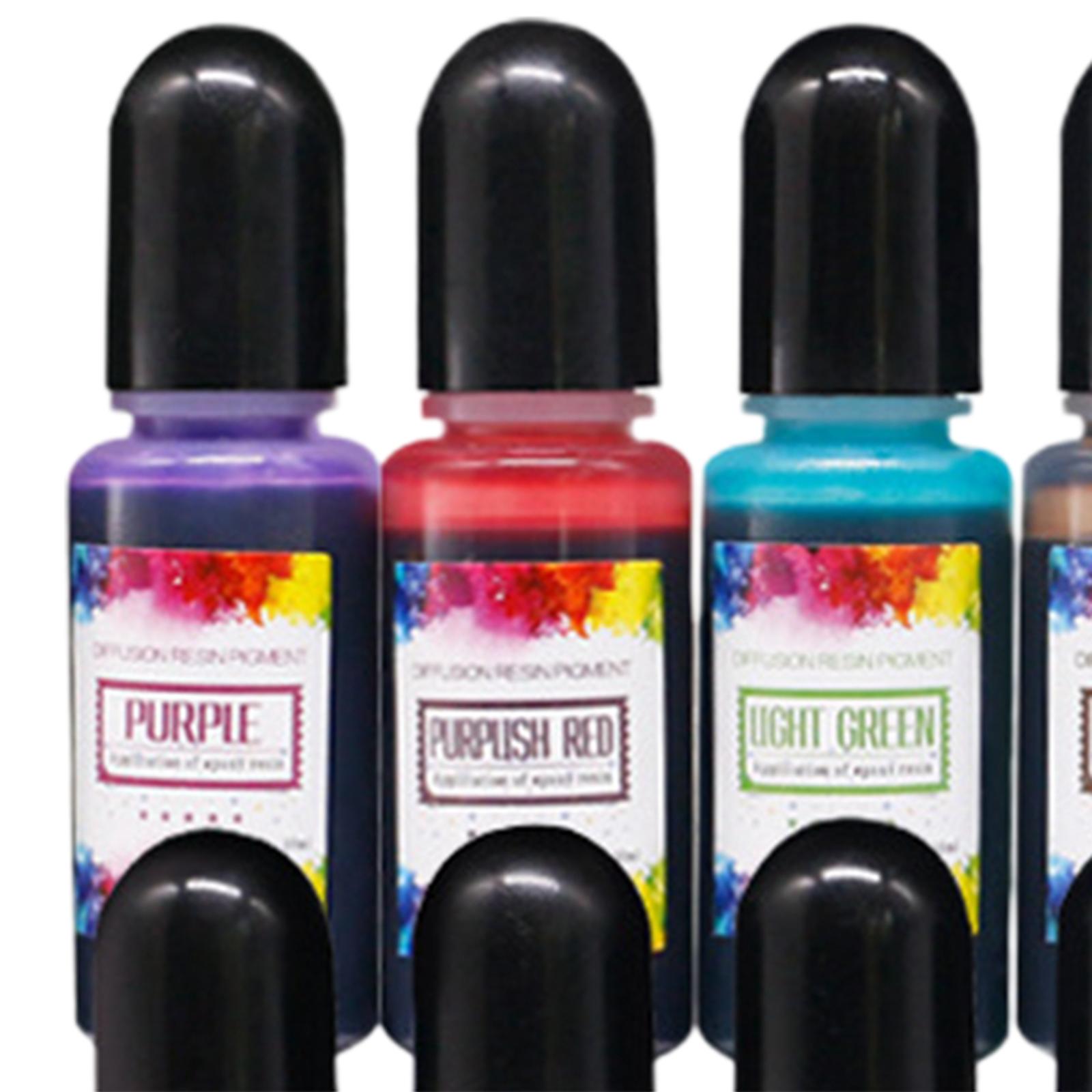 Resin Pigment Alcohol Ink - 24Pcs Alcohol Inks Epoxy Resin Pigment