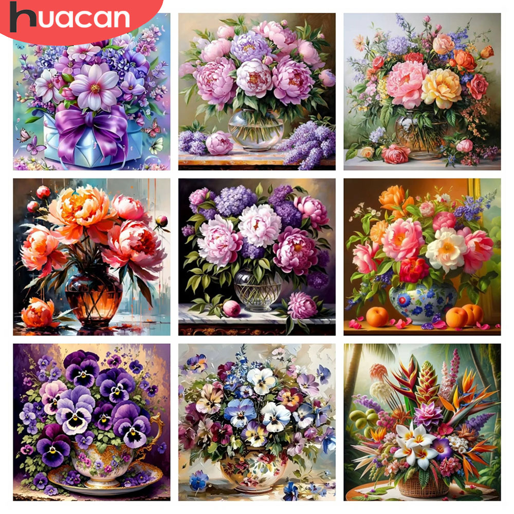 Resin Art Rose - HUACAN 5D Diamond Mosaic Rose Flower