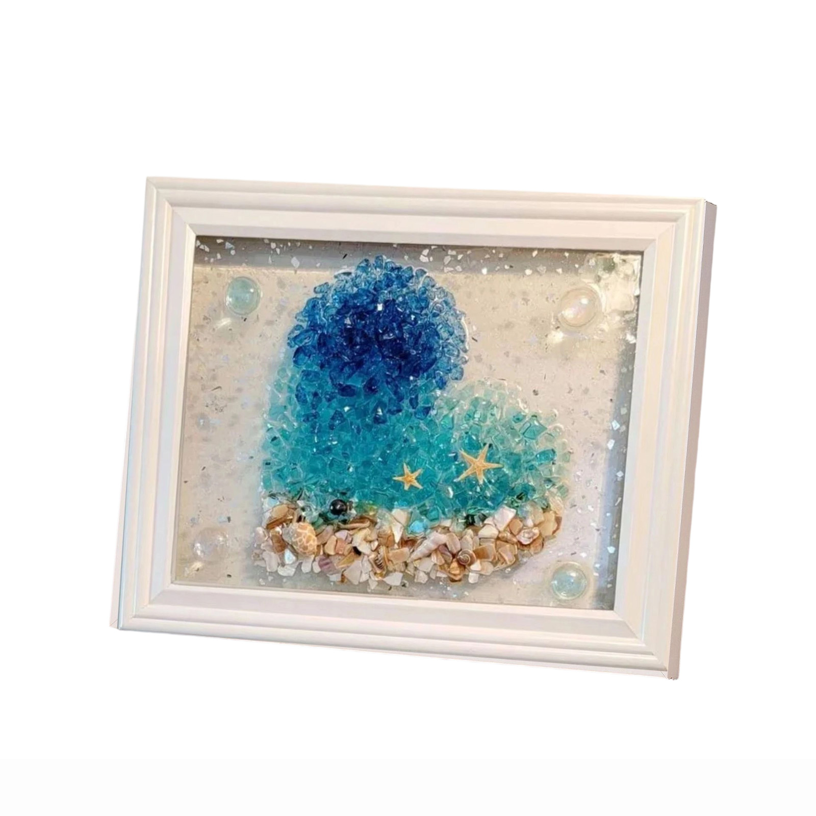 Resin Art For Photo Frame - Sea Glass Art Kits Sea Glass