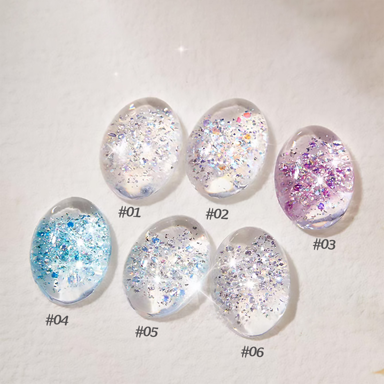Resin Art Online - ZH1PCS 2026 New Flashing Glitter Nail
