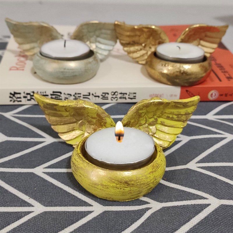 Resin Art Gift For Wedding - Đôi Cánh Thiên Thần Đèn Nhựa