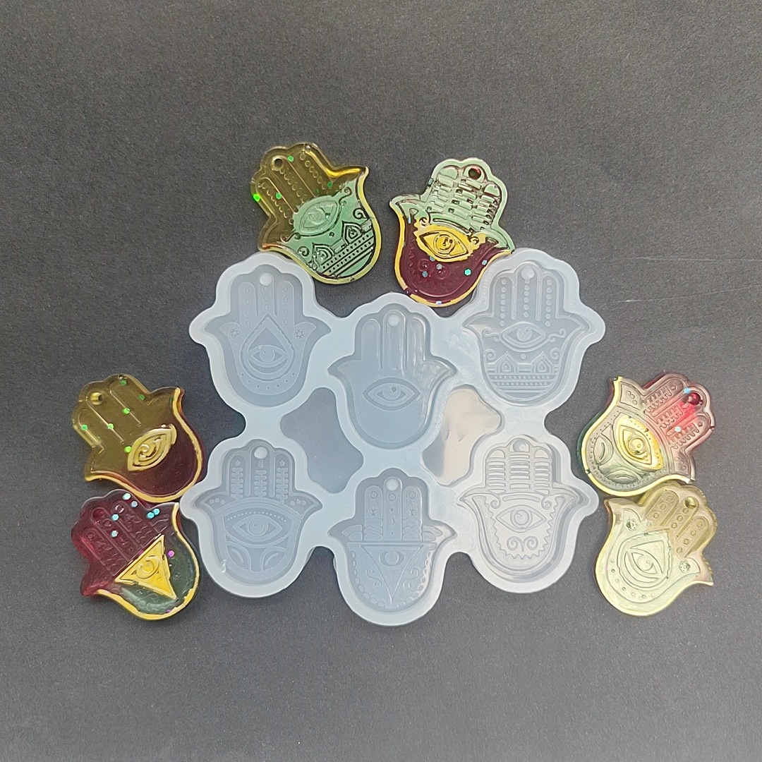 Resin Art Heat Gun - Hot-selling Crystal Resin Casting Mold Palm-Shaped