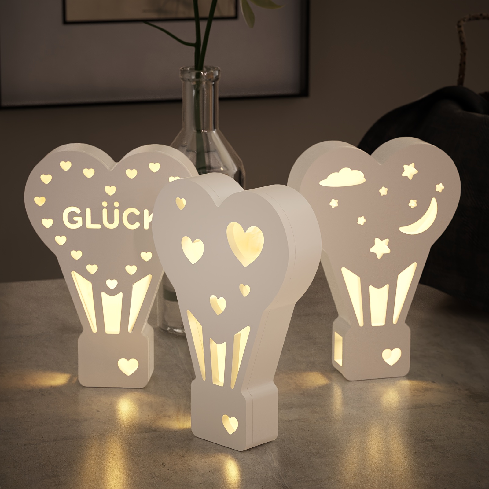 Resin Art Heat Gun - 5pcsHONEY Hot Air Balloon Silicone Molds