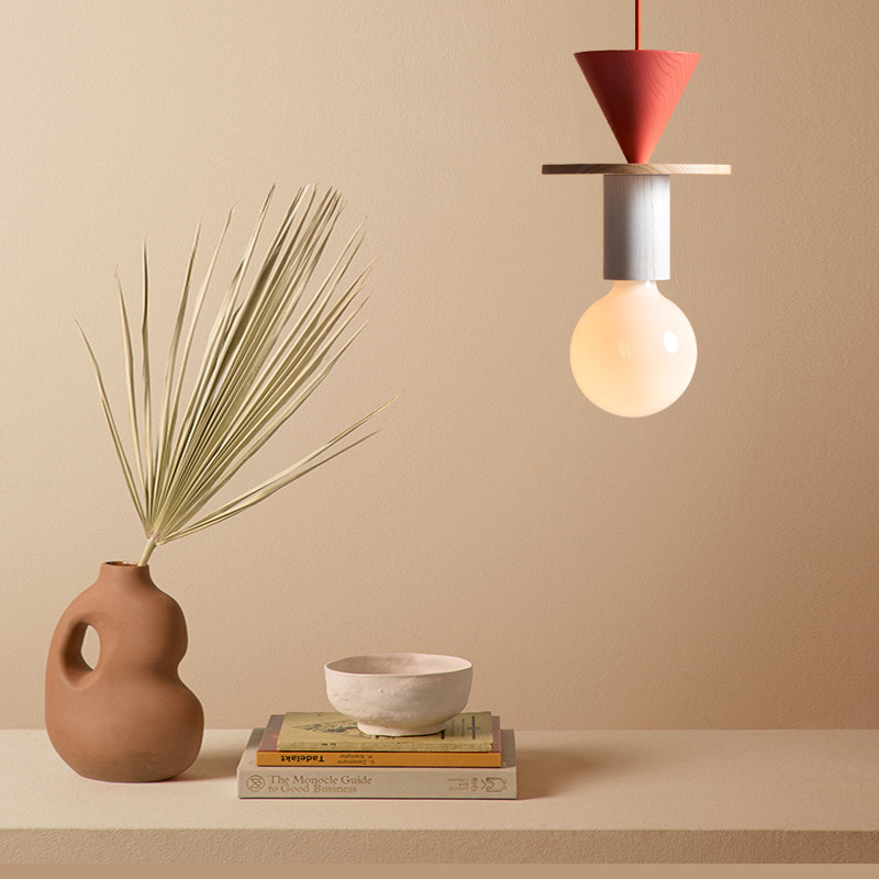 Resin Art Hanging - JUNIT Dia Pendant Lamp Modern Wood