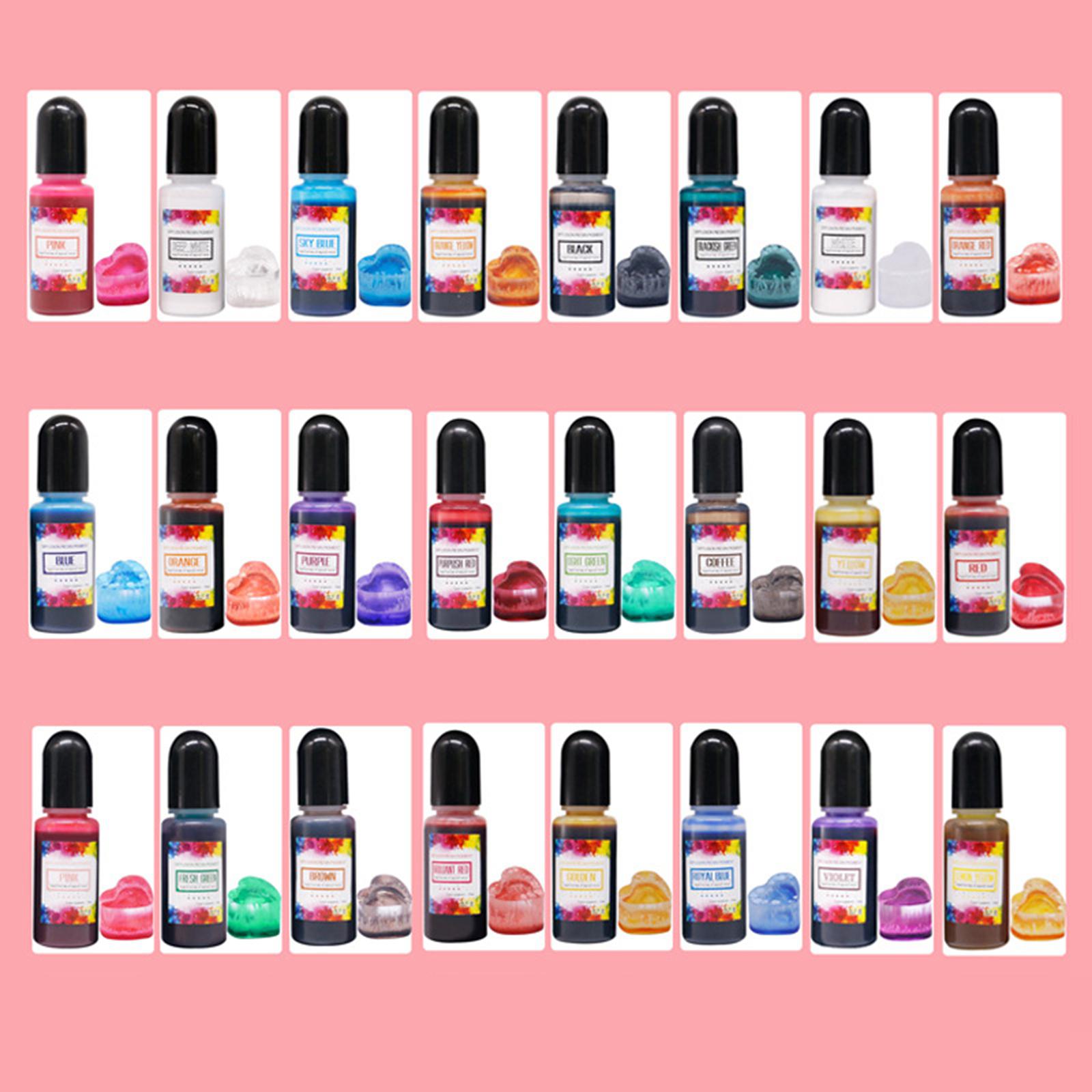 24Pcs Alcohol Inks Epoxy Resin - đánh giá và giá Resin Pigment Alcohol Ink
