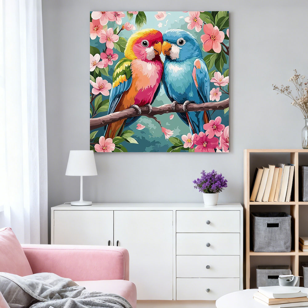 HUACAN Diamond Painting Bird F - đánh giá và giá Resin Art Rose