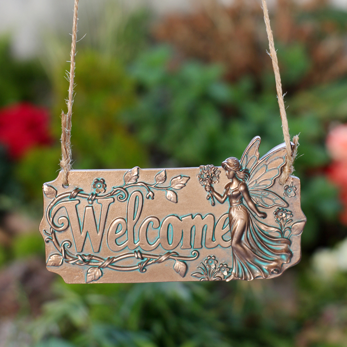 Copper Fairy Welcome Sign Hang - đánh giá và giá Resin Art Hanging