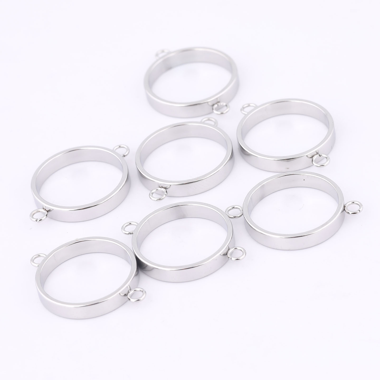 10pcs Stainless Steel 14mm Ope - đánh giá và giá Resin Art Jewelry Kit