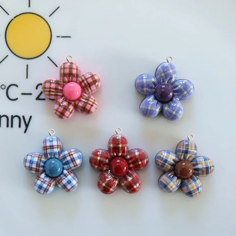 10Pcs Sweet Flower Planar Resi - đánh giá và giá Resin Art Resin