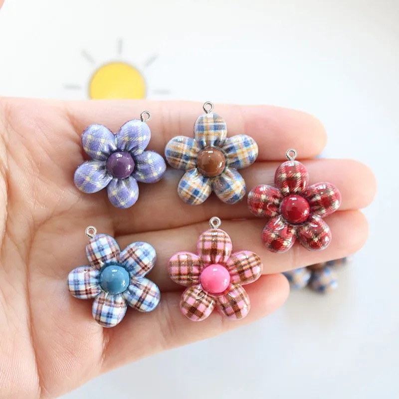 10Pcs Sweet Flower Planar Resi - đánh giá và giá Resin Art Resin