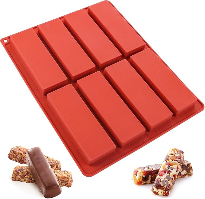 8-Cavity Butter Mould, Granola - đánh giá và giá Tray Mold Rectangle