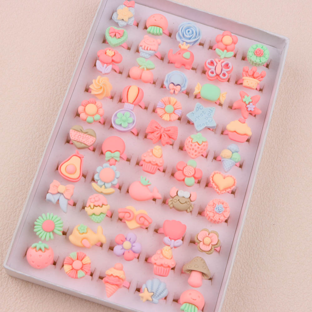 10/20/30/50/100Pcs/Lot Fashion - đánh giá và giá Resin Art Ring