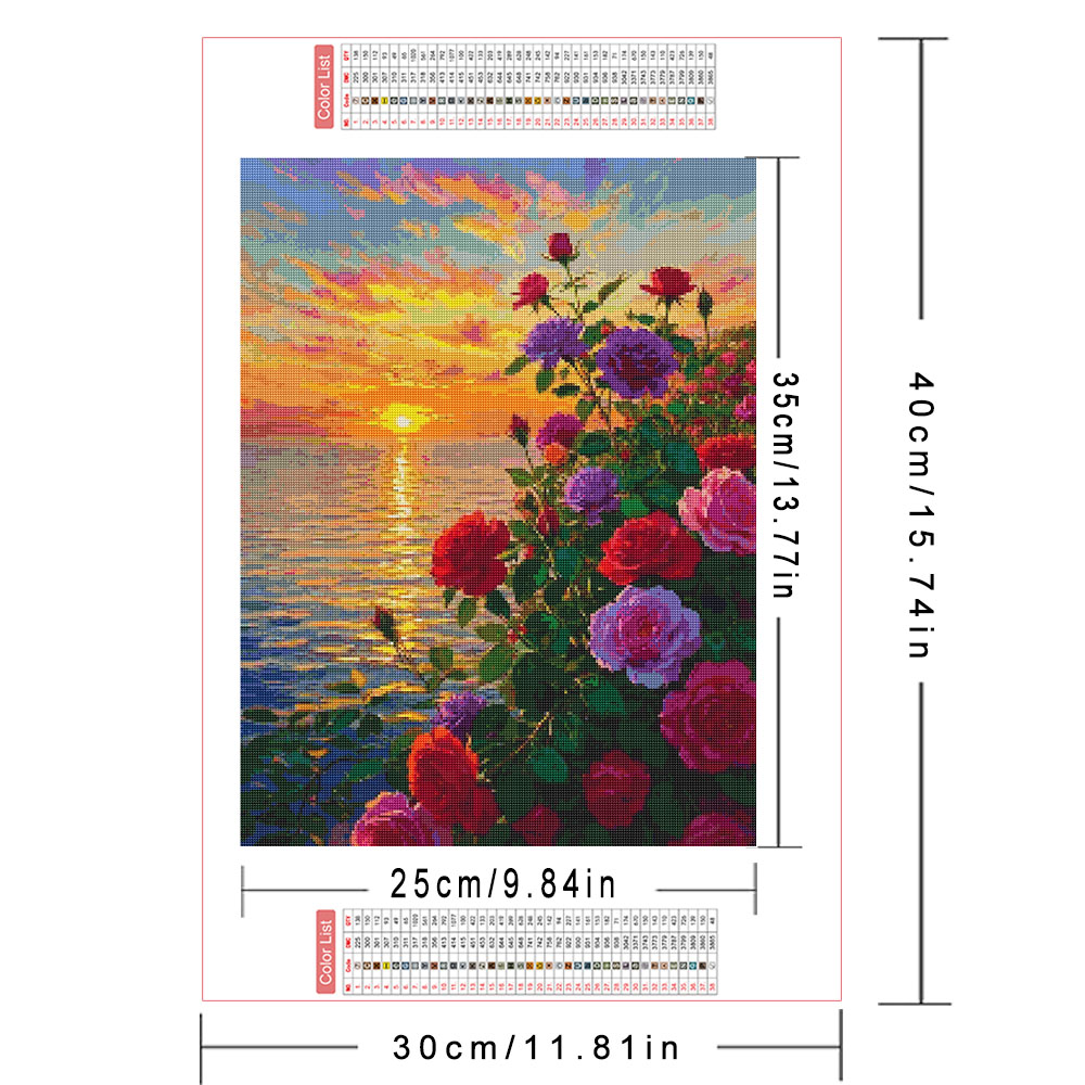 AZQSD Diamond Art Paintings Ro - đánh giá và giá Resin Art Rose