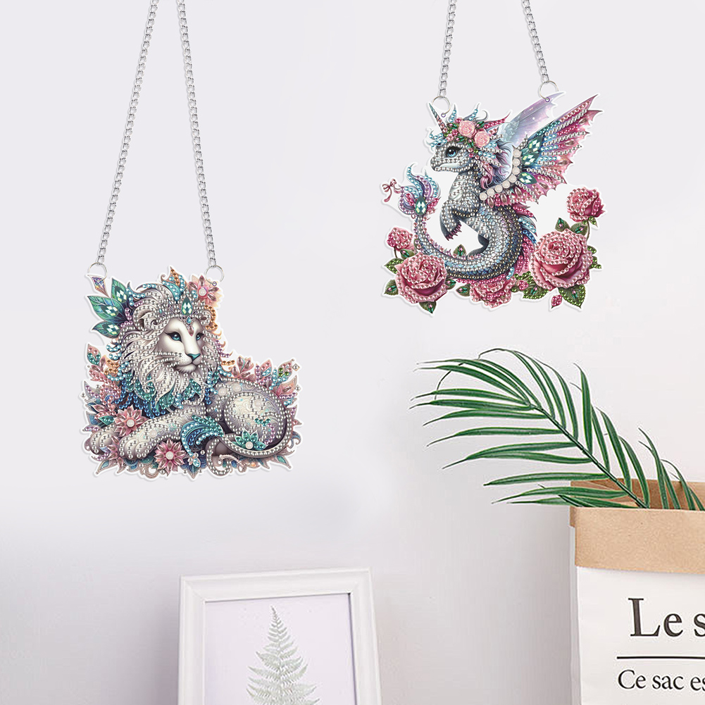2Pcs PET Special Shaped Cartoo - đánh giá và giá Resin Art Hanging