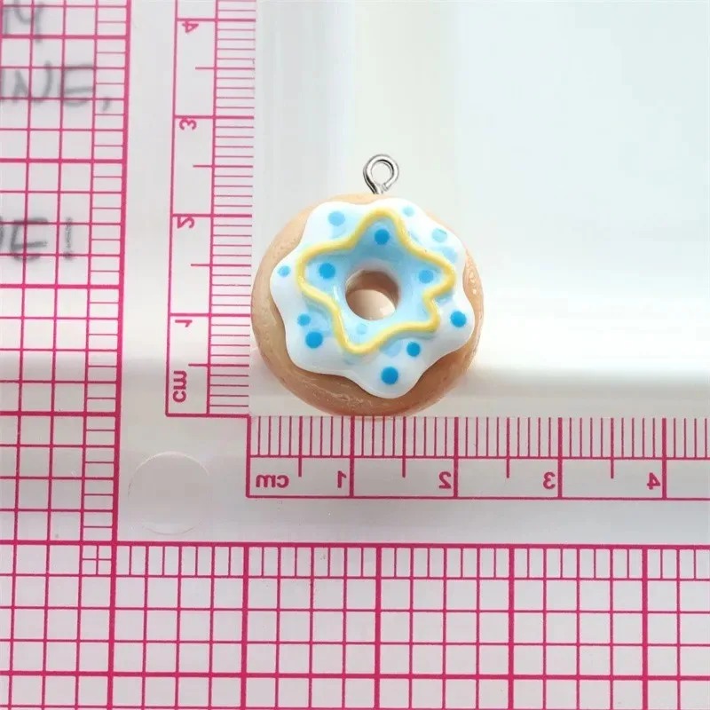 10Pcs Resin Donut Charms Color - đánh giá và giá Resin Art Earrings