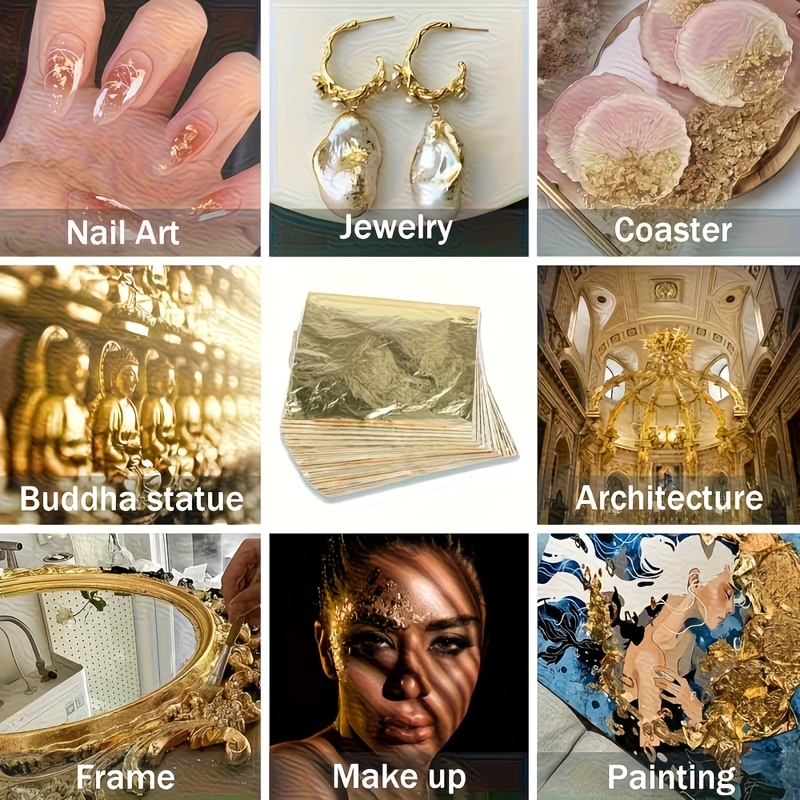 Set of 100Pcs Imitation Gold F - đánh giá và giá Resin Art For Anniversary Gift