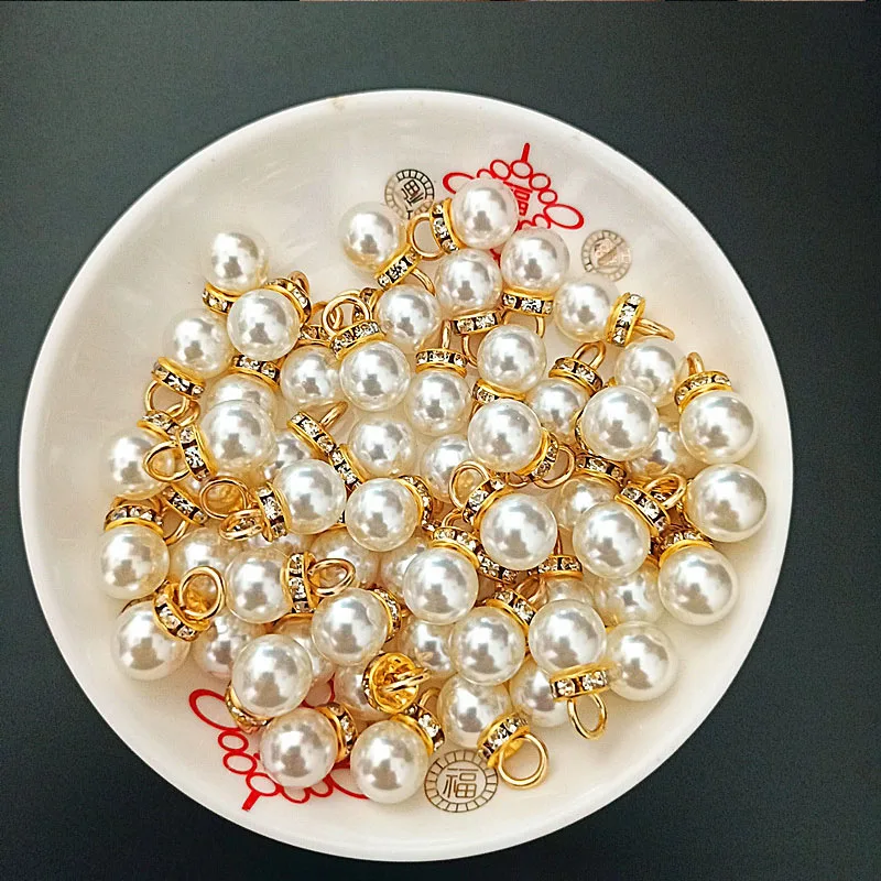 30Pcs Round Pearl Diamond Pend - đánh giá và giá Resin Art For Anniversary Gift