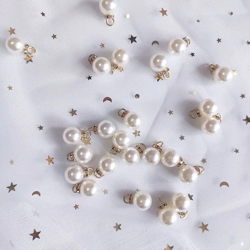 30Pcs Round Pearl Diamond Pend - đánh giá và giá Resin Art For Anniversary Gift