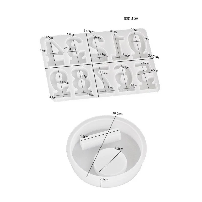 2pc Birthday Cake Silicones Mo - đánh giá và giá Resin Art Resin