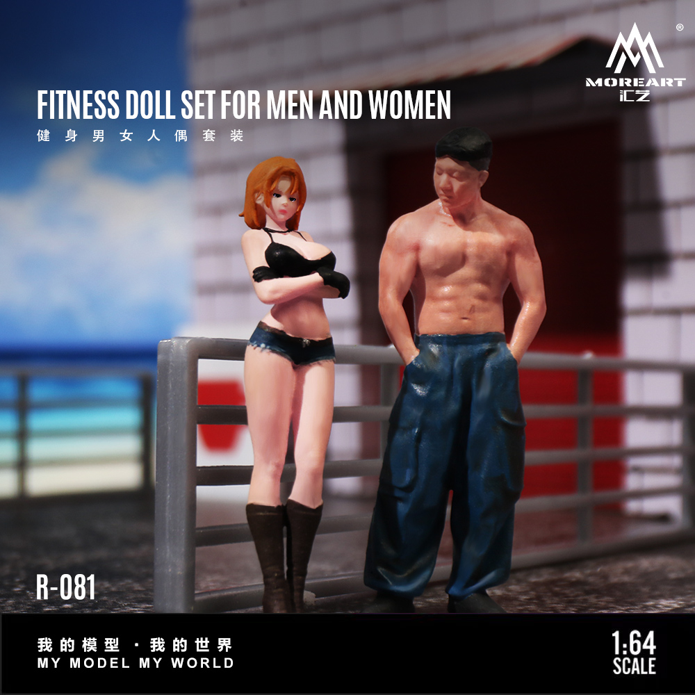 More Art 1:64 Fitness Male and - đánh giá và giá Resin Art Resin
