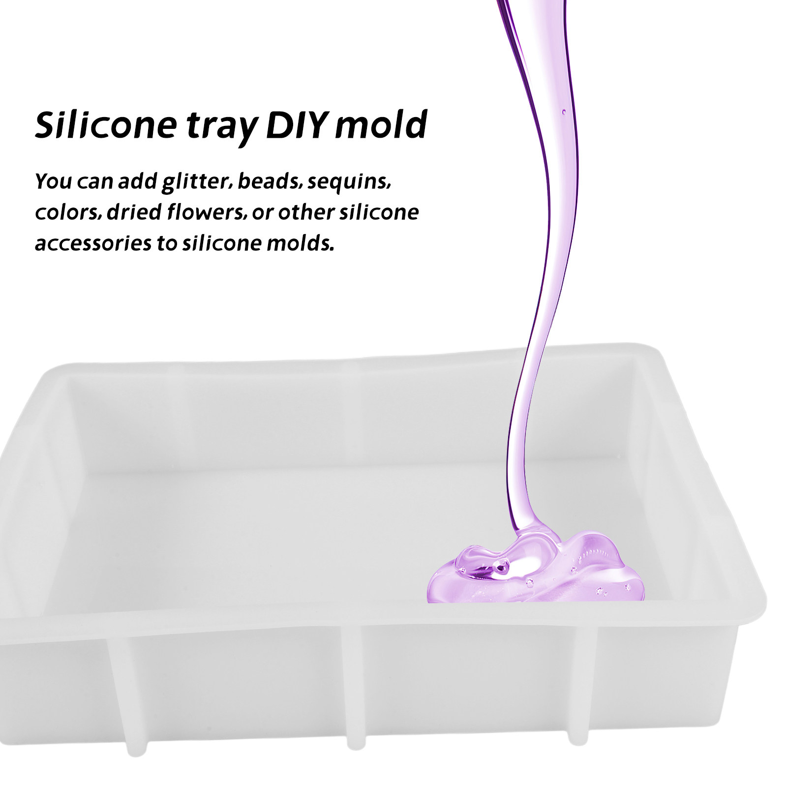 Large Rectangle Resin Silicone - đánh giá và giá Tray Mold Rectangle