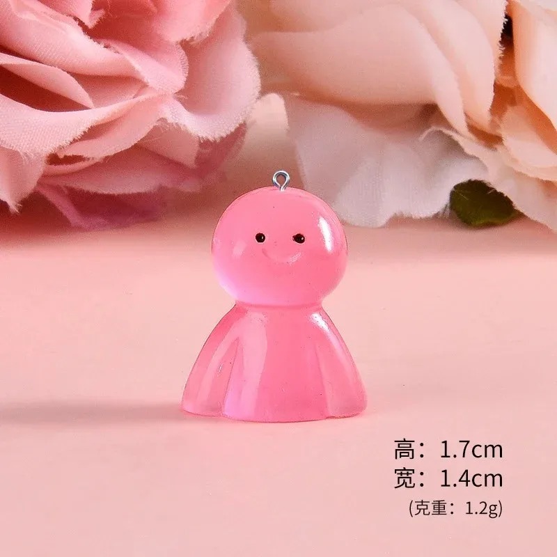 10Pcs Glow In Dark Cartoon Dol - đánh giá và giá Resin Art Earrings