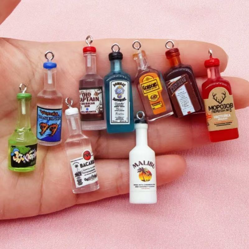 11pcs Mini Simulation Resin 3D - đánh giá và giá Resin Art Earrings