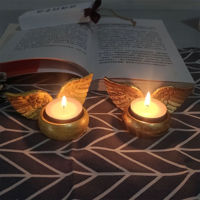 Đôi Cánh Thiên Thần Đèn Nhựa T - đánh giá và giá Resin Art Gift For Wedding