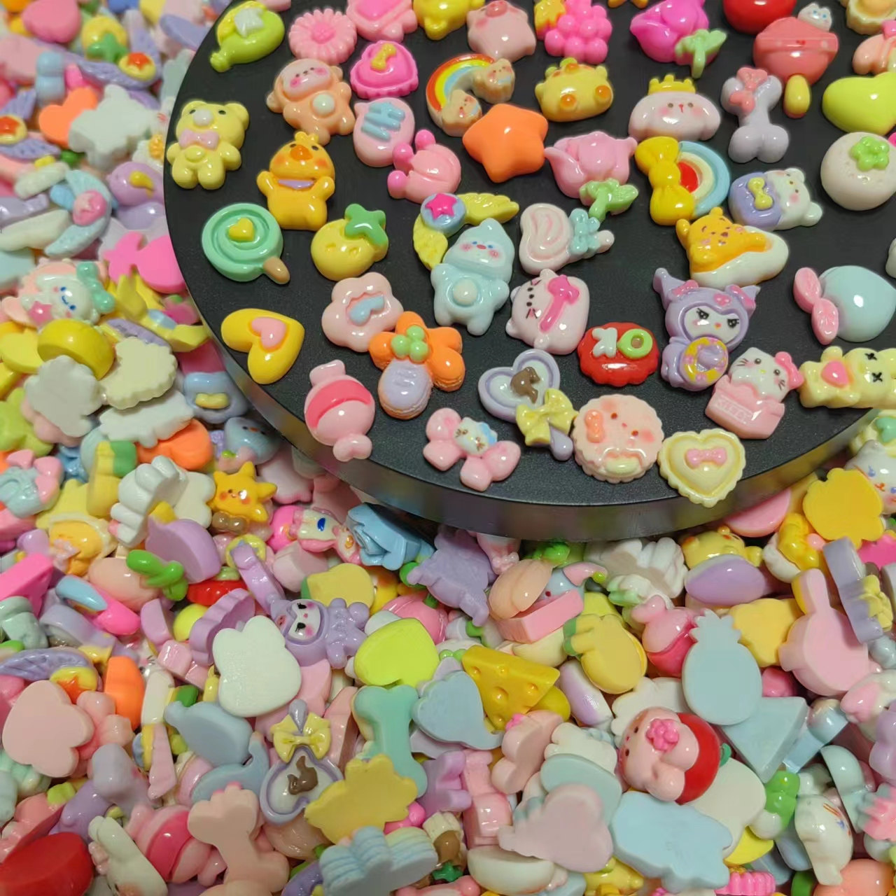 30/60Pcs Cute Resin Sweet Cand - đánh giá và giá Resin Art Ring