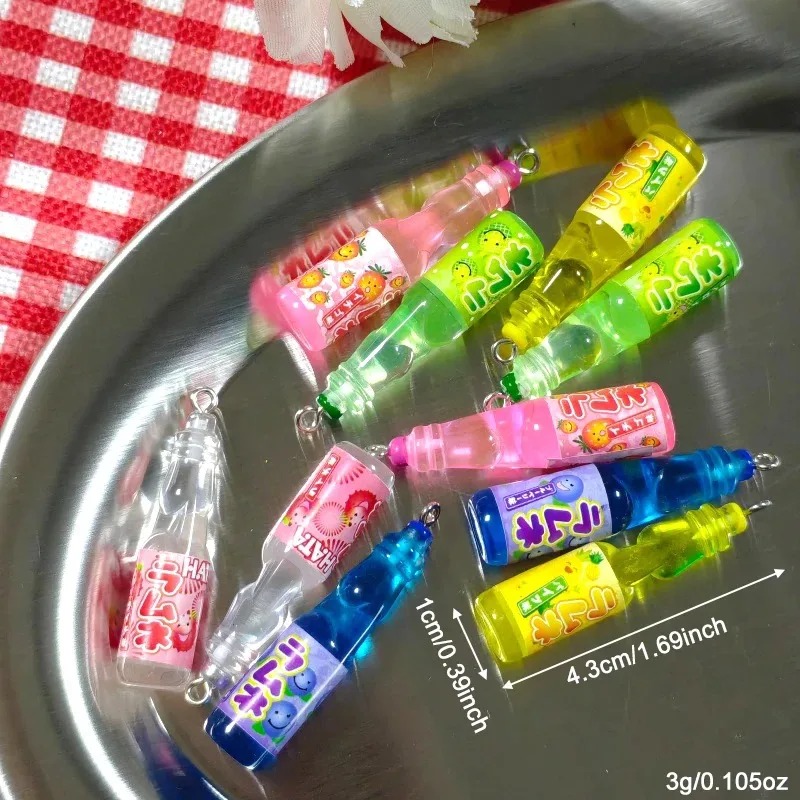 10Pcs Tiny Soda Bottle Resin C - đánh giá và giá Resin Art Jewelry Kit