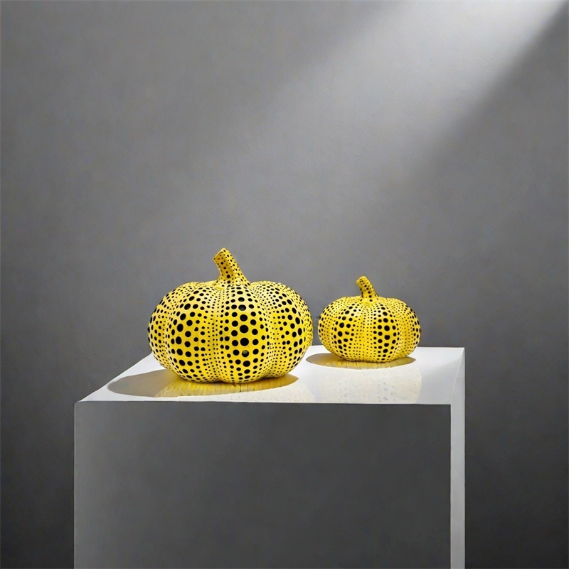 Yellow Pumpkin Resin Pigeon Ow - đánh giá và giá Resin Art Gift For Wedding