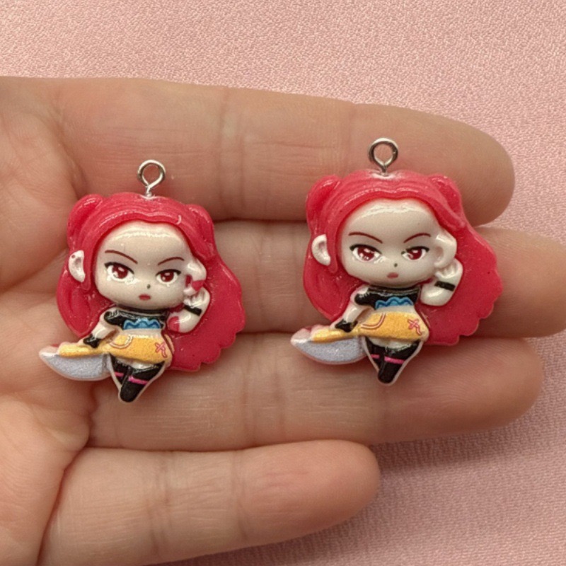 10pcs resin cartoon pendant, D - đánh giá và giá Resin Art Jewelry Kit