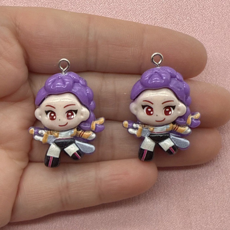 10pcs resin cartoon pendant, D - đánh giá và giá Resin Art Jewelry Kit
