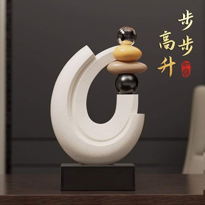 Home Decor Lucky Stone Statue  - đánh giá và giá Resin Art For Anniversary Gift