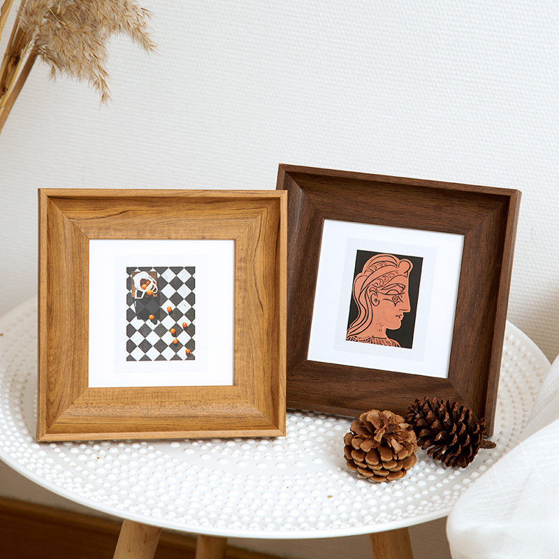Color Splicing Square Photo Fr - đánh giá và giá Resin Art For Photo Frame