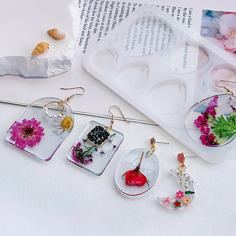Earring Pendant Silicone Mold  - đánh giá và giá Resin Art Earrings