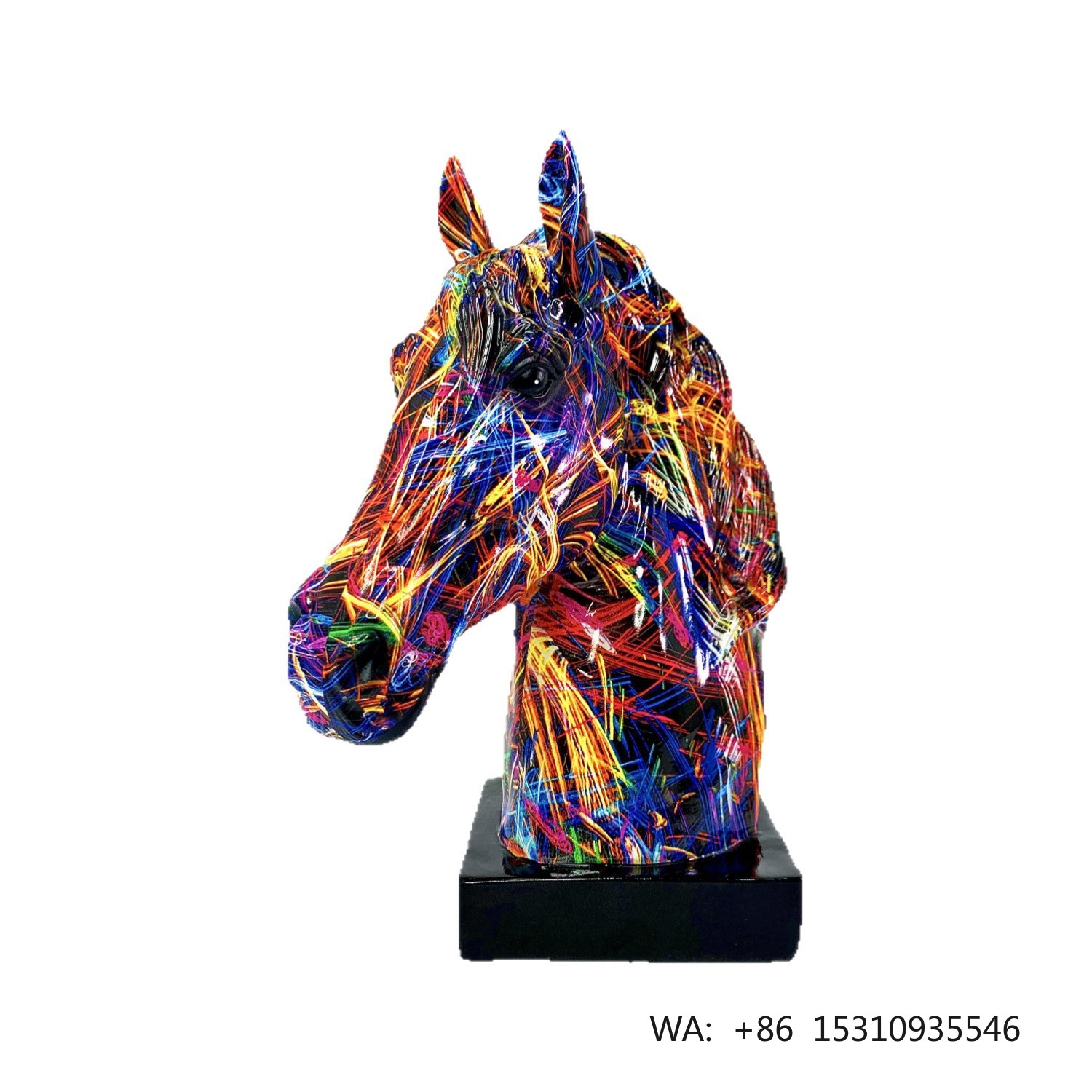 Creative Resin  Horse Head Orn - đánh giá và giá Resin Art Resin