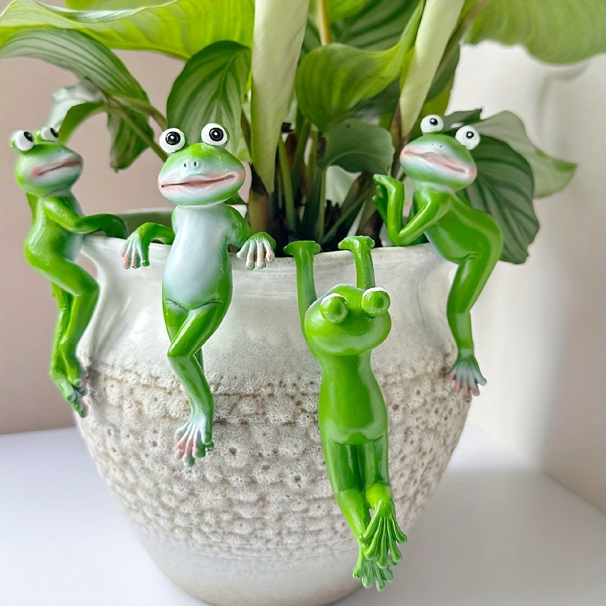 1Pc Cartoon Frog Statue, Resin - đánh giá và giá Resin Art Hanging