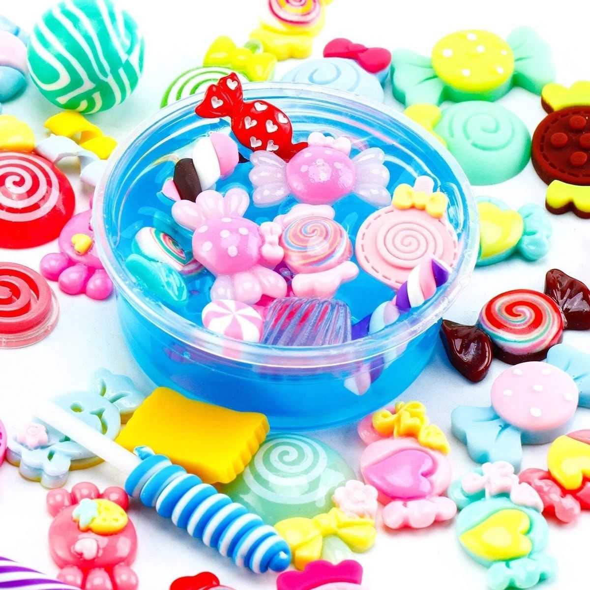 30pcs Random Candy Slime Charm - đánh giá và giá Resin Art Jewellery Kit