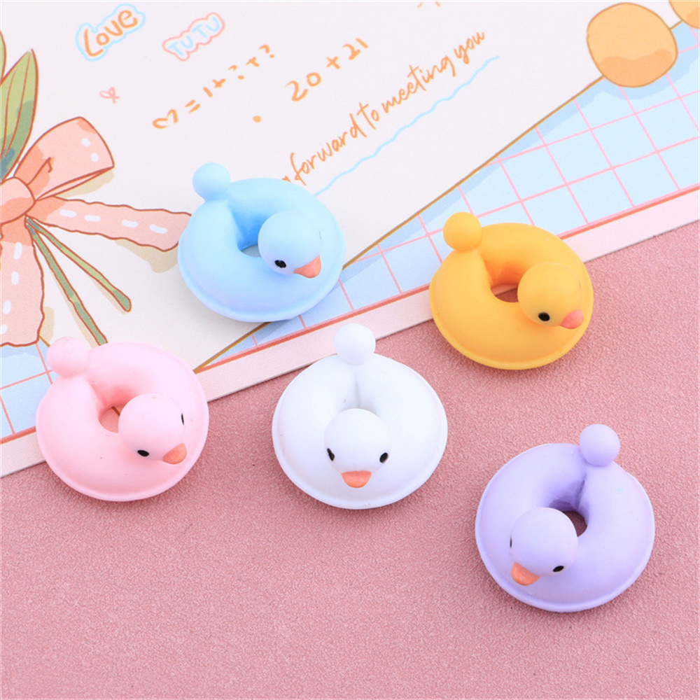 20 Chiếc Hoạt Hình Vịt Bơi DIY - đánh giá và giá Resin Art Ring