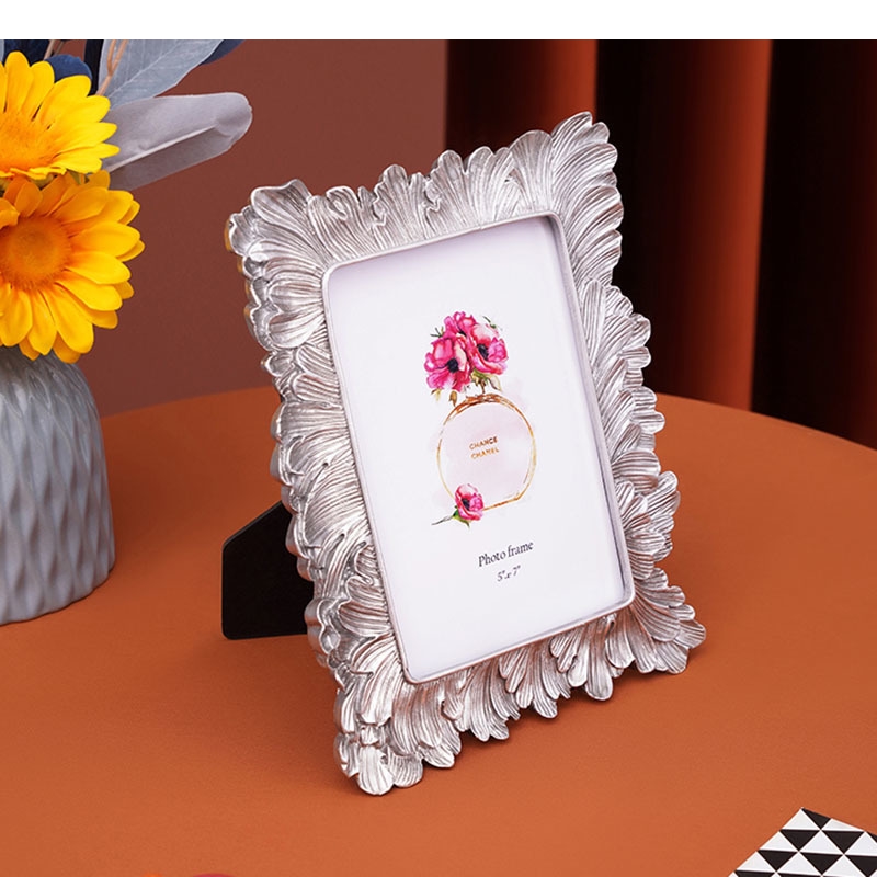 Golden/Silver Leaf Picture Fra - đánh giá và giá Resin Art For Photo Frame