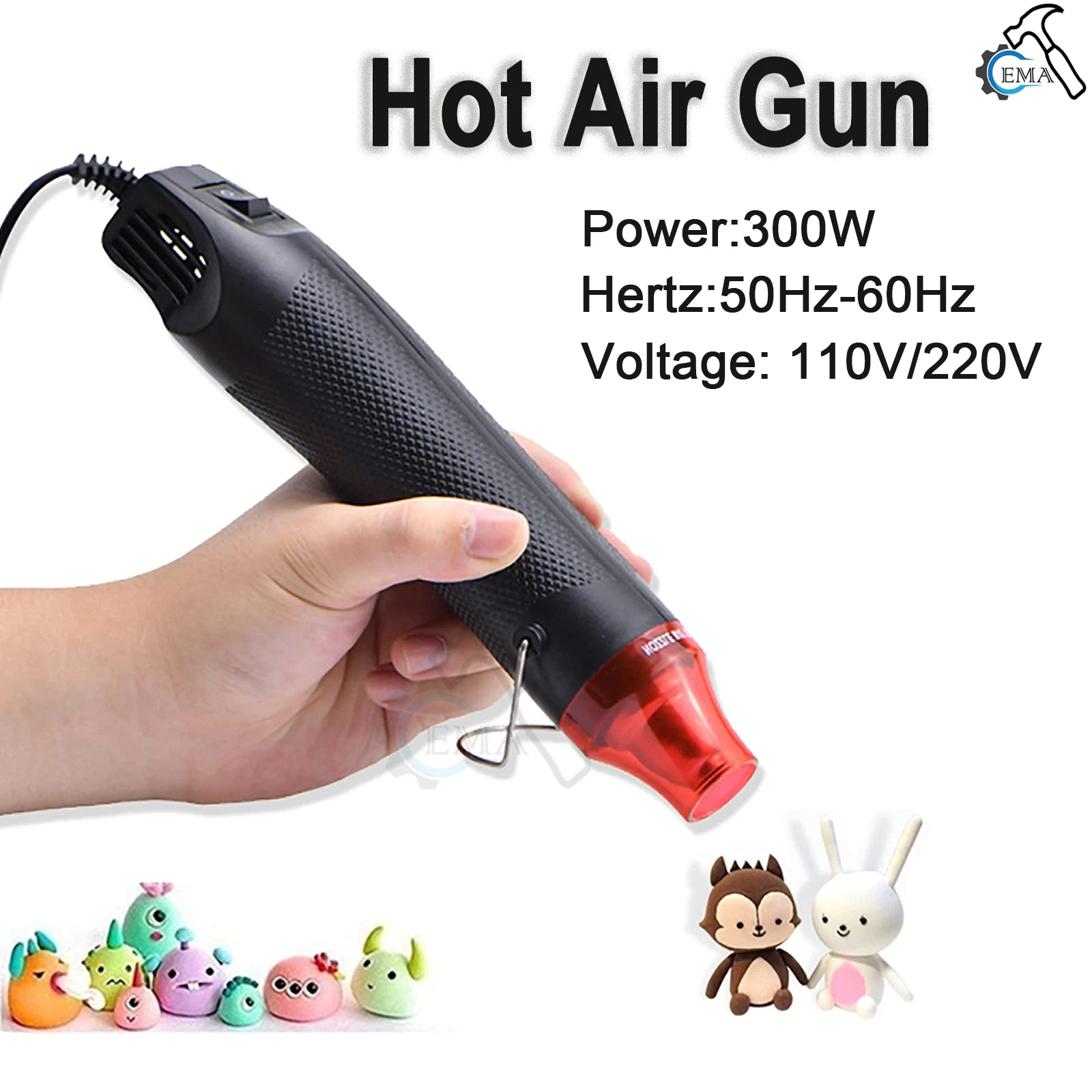 110V/220V US EU Standard Hot A - đánh giá và giá Resin Art Heat Gun