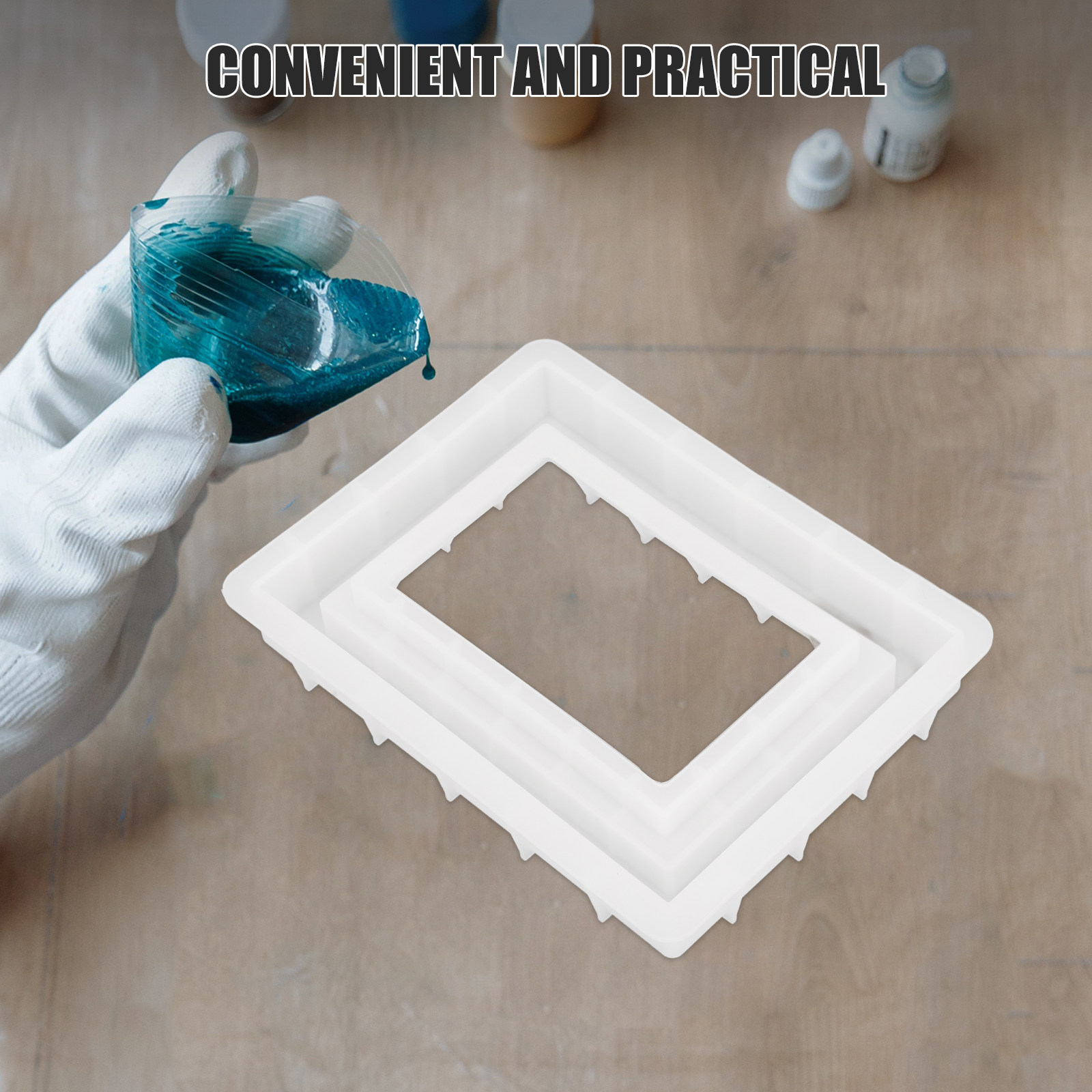 Photo Frame Silicone Mold Rect - đánh giá và giá Resin Art For Photo Frame