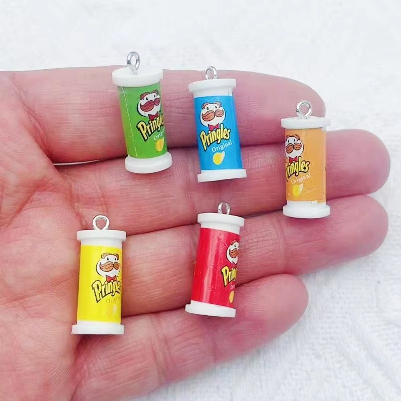 10pcs Simulation 3D Bucket Pot - đánh giá và giá Resin Art Earrings