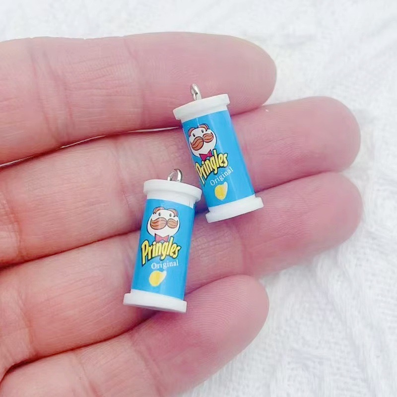 10pcs Simulation 3D Bucket Pot - đánh giá và giá Resin Art Earrings
