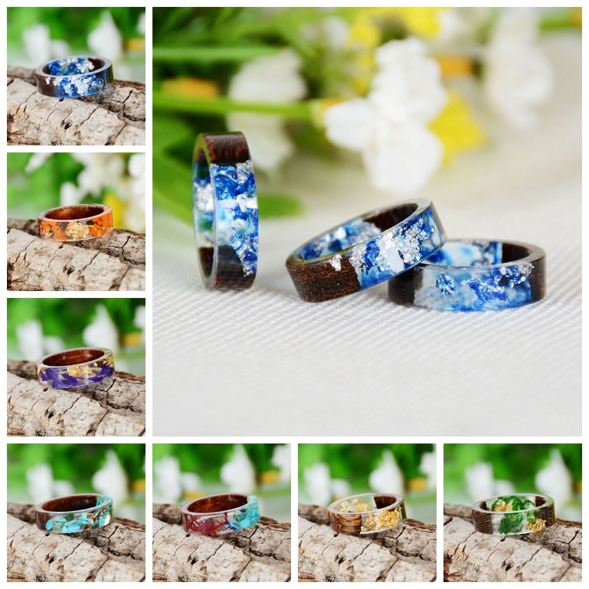 Creative Wooden Resin Ring for - đánh giá và giá Resin Art Ring