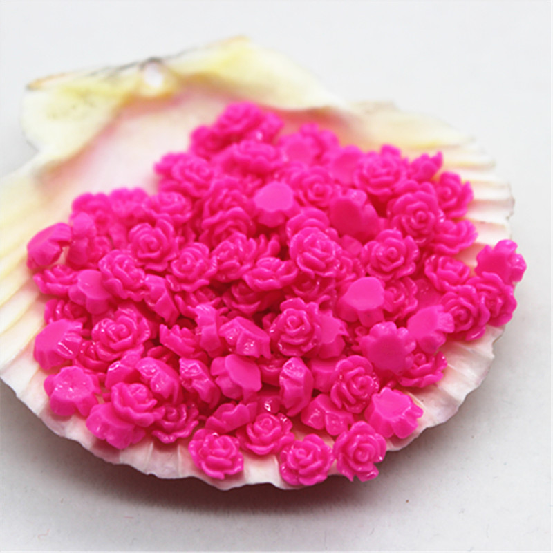 Bộ 100 6 Mm Nhựa Hoa Hồng Mini - đánh giá và giá Resin Art Rose