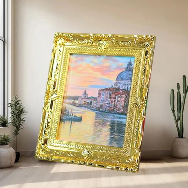 1Pcs Miniature Doll House Wall - đánh giá và giá Resin Art For Photo Frame