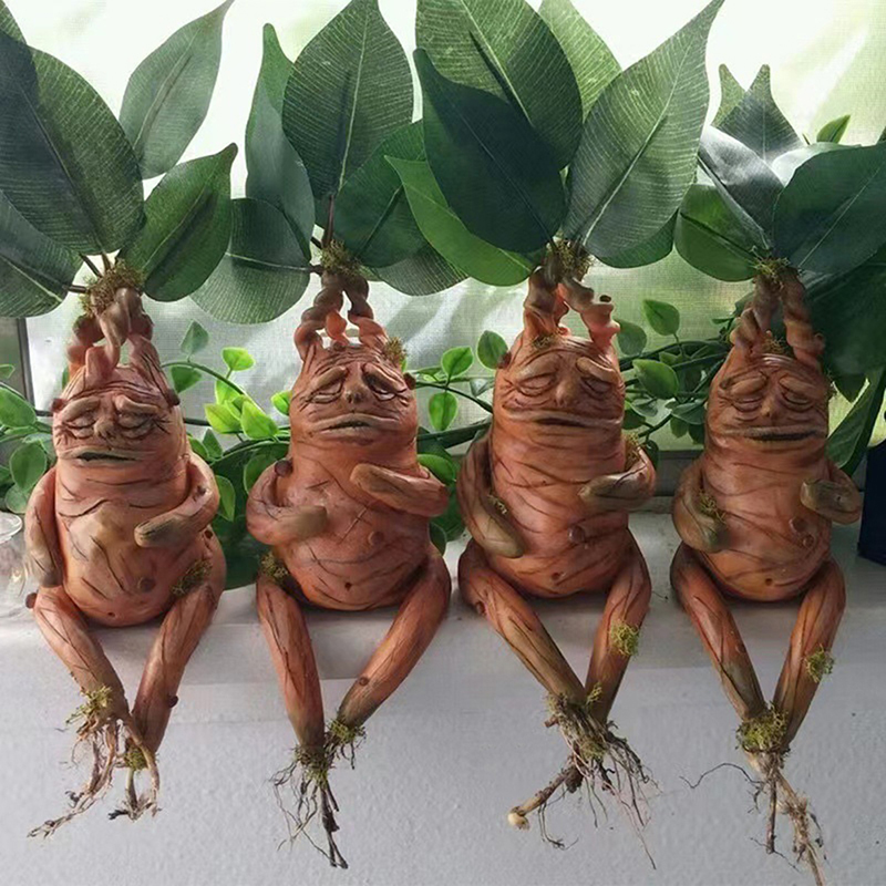 1PCS Mandrake Grass Resin Stat - đánh giá và giá Resin Art For Anniversary Gift