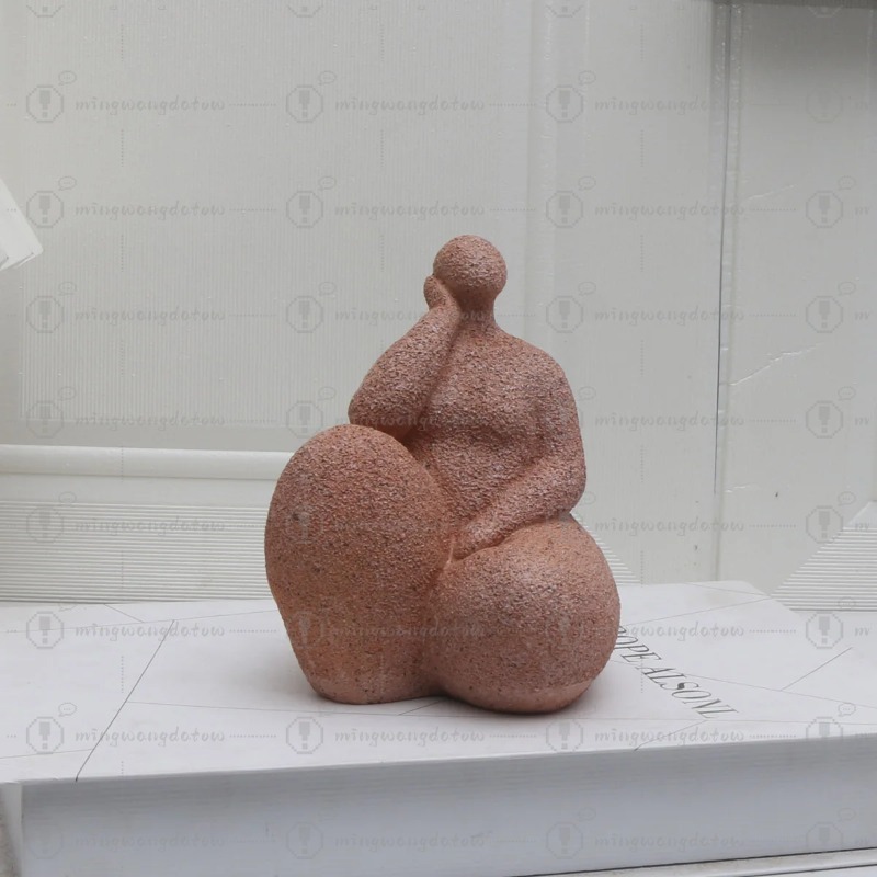 1pc, Sandstone Resin  Chubby W - đánh giá và giá Resin Art Resin